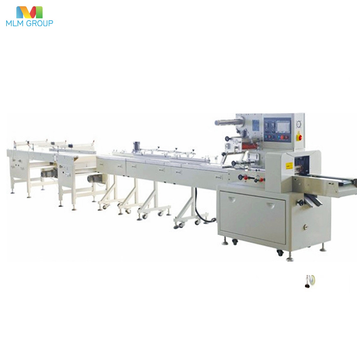 Автоматическая линия для укладки и упаковки