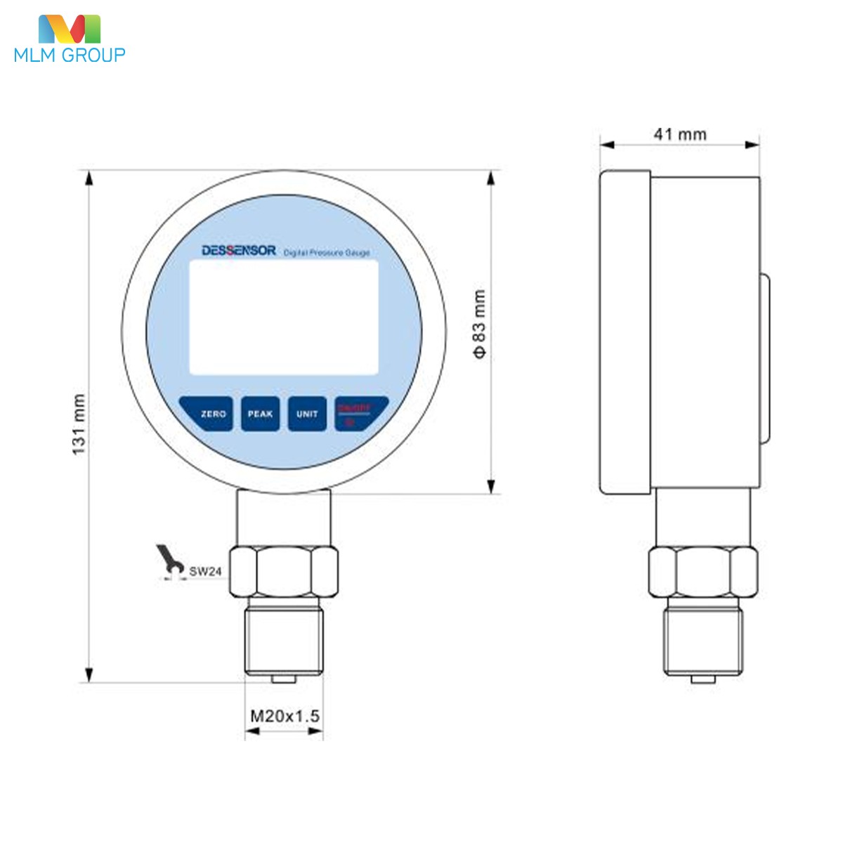 Цифровой манометр DR3710