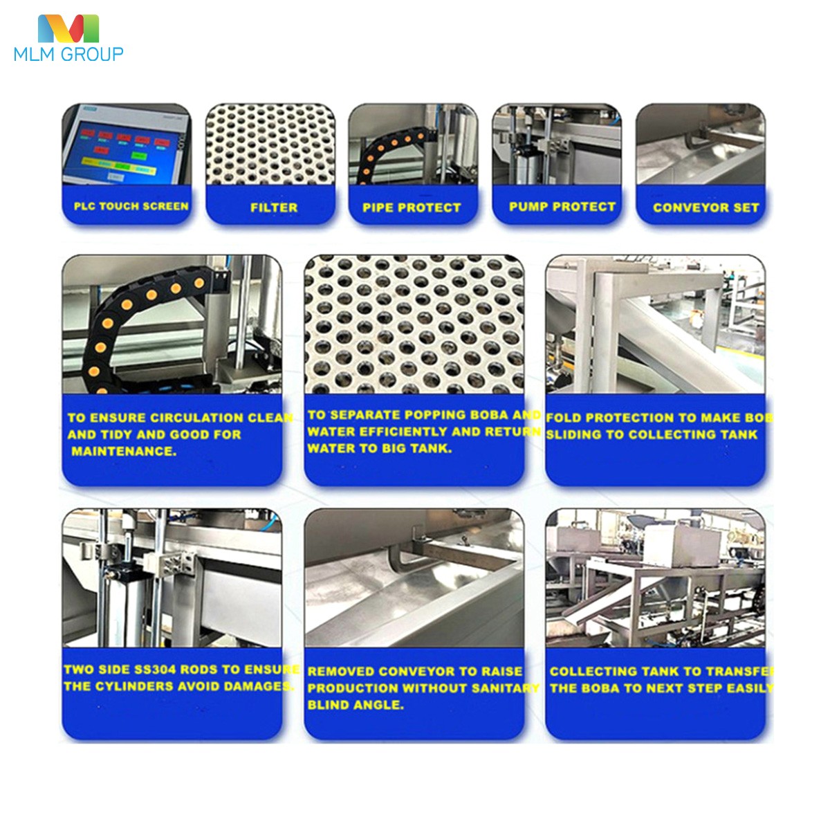 Линия по производству поппинга боба