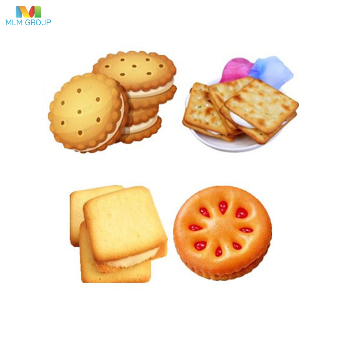 Линия по производству сэндвич-печенья