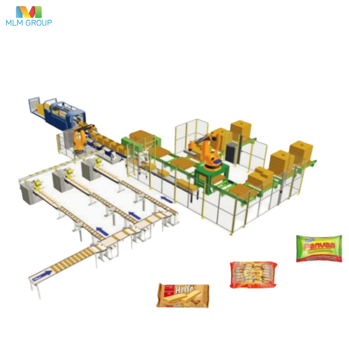 Линия по производству мягких и твердых печенья